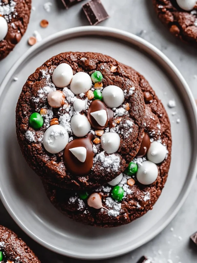 Indulge in Rich Hot Cocoa Cookies for a Cozy Treat