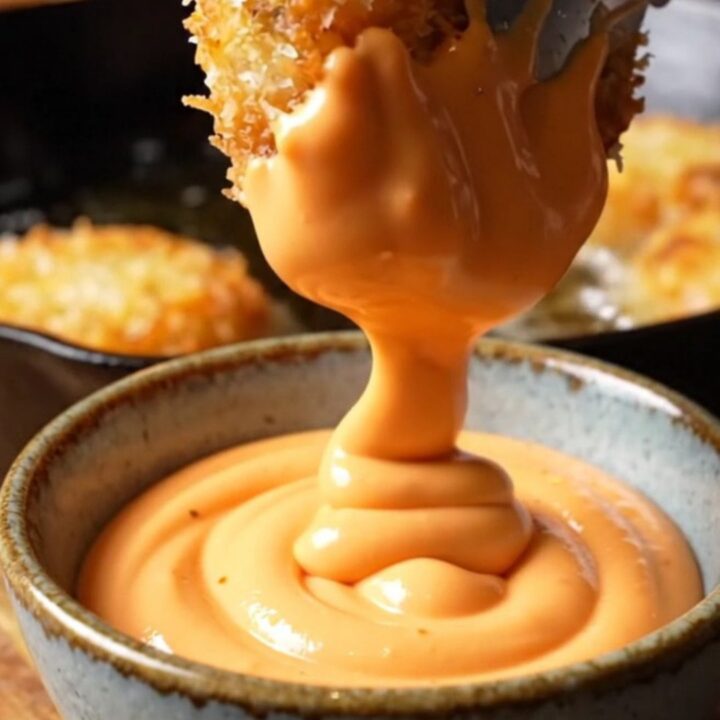 Golden crispy garlic Parmesan hashbrowns stacked on a plate, with a crispy exterior and fluffy interior visible.