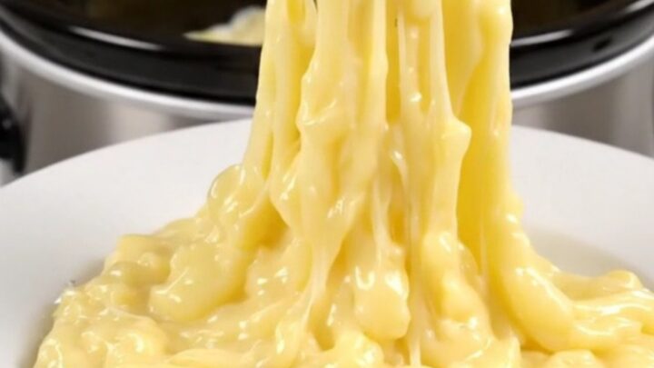 A bowl of warm, creamy, and stretchy aligot served as a side dish.