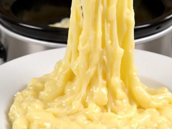 A bowl of warm, creamy, and stretchy aligot served as a side dish.