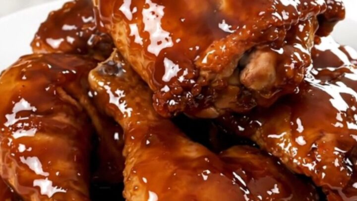 Hauts de cuisses de poulet tendres nappés d'une sauce soja brillante et parfumée au gingembre